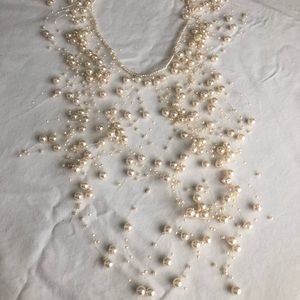 Elegant Pearl Beaded necklace